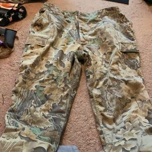 camo cargo pants